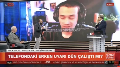Telefona Deprem Uyarısı Nasıl Geliyor? Prof. Dr. Ali Murat Kırık Canlı Yayında Açıkladı