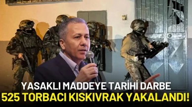 Başkentte Yasaklı Maddeye Tarihi Darbe: 525 Torbacı Kıskıvrak Yakalandı!