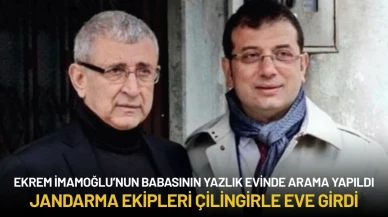 Jandarma Ekipleri Ekrem İmamoğlu’nun Babasının Yazlık Evinde Arama Yaptı