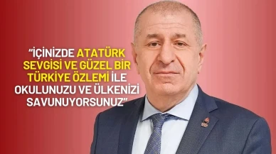 Ümit Özdağ Cezaevinden Lise Öğrencilerine Mesaj Yolladı: “Allah Sizi Ailenize ve Bu Ülkeye Bağışlasın”