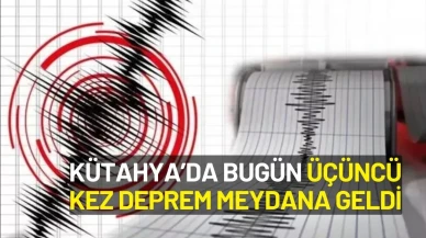 Kütahya'da Art Arda Depremler: Saat 10.20'de 4.6 Büyüklüğünde Yeni Bir Sarsıntı
