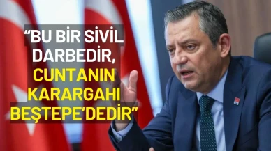 Özgür Özel'den Sert Mesaj: “Bu Bir Sivil Darbedir, Cunta Beştepe’dedir”
