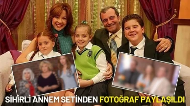 "Sihirli Annem: Hepimiz Biriz" Filmi Setinden Fotoğraf Paylaşıldı