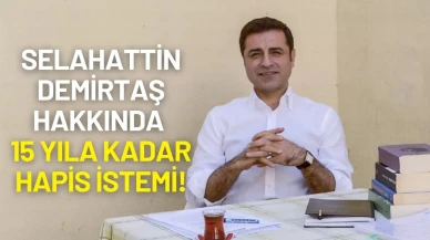 DEM Parti Adalet Bakanı ile İmralı Süreci’ni Görüştü, Aynı Dakikalarda Demirtaş’a 15 Yıl Hapis İstendi