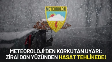 Meteoroloji Uyardı: Nisan’da Don Vurdu! Hasat Tehlikede
