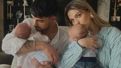 İdo Tatlıses ve Yasemin Şefkatli'nin İkiz Oğulları Göz Ameliyatı Oldu! Sosyal Medyada Paylaştı
