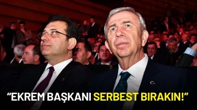 Mansur Yavaş’tan İmamoğlu Çağrısı: “Ekrem Başkanı Serbest Bırakın!”