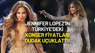 Jennifer Lopez'in, Türkiye'deki Konser Fiyatları Açıklandı! Bilet Fiyatları Dudak Uçuklatıyor