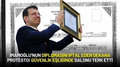 İTÜ’lü Öğrencilerden Diploma İptal Eden Dekana Protesto! Güvenlik Eşliğinde Salonu Terk Etti