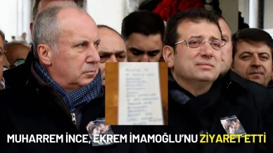 Muharrem İnce, Ekrem İmamoğlu’nu Ziyaret Etti: "Milletçe Bir ve Birlikte Olmak Zamanıdır"
