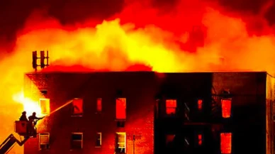 İstanbul'da 3 Katlı Huzurevinde Yangın Çıktı! 86 Kişi Tahliye Edildi