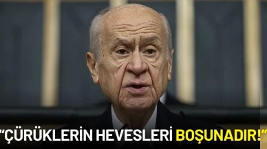 Devlet Bahçeli'den Erken Seçim İddialarına Sert Tepki: “Çürüklerin Hevesleri Boşunadır!”