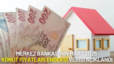 Merkez Bankası'nın Mart 2025 Konut Fiyatları Endeksi Verisi Açıklandı