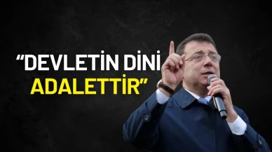 İmamoğlu Cezaevinden Kayseri’ye Mesaj Yolladı: "Devletin Dini Adalettir"