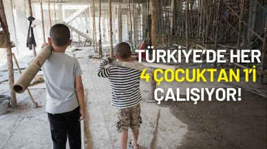 TÜİK’ten Çarpıcı Çocuk İstatistikleri: Türkiye’de Her 4 Çocuktan 1’i Çalışıyor!
