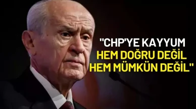 Devlet Bahçeli’den CHP’ye Kayyum İddialarına Sert Yanıt: "Hem Doğru Değil Hem de Mümkün Değil"