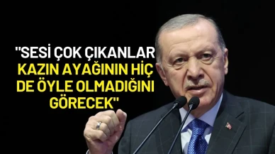 Cumhurbaşkanı Erdoğan: "Sesi Çok Çıkanlar Kazın Ayağının Hiç De Öyle Olmadığını Görecek"