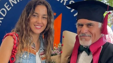 Ünlü Oyuncu Dedesinin Üniversite Mezuniyetinde Gurur Dolu Anlar Yaşadı