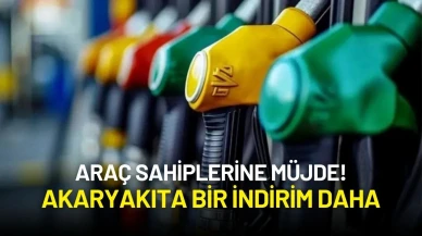 Araç Sahiplerine Güzel Haber: Akaryakıta Bir İndirim Daha