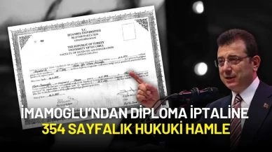İmamoğlu’ndan 354 Sayfalık Hukuki Hamle: “Diploma İptali Siyasi Operasyondur”