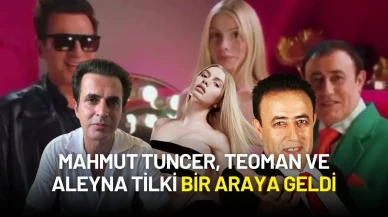 Mahmut Tuncer, Teoman ve Aleyna Tilki Bir Araya Geldi