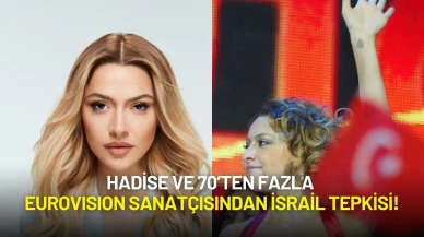 Hadise ve 70’ten Fazla Eurovision Sanatçısından İsrail Tepkisi!
