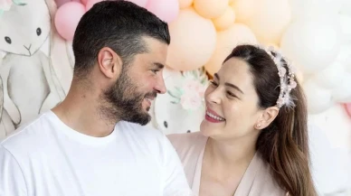 Berk Oktay ve Yıldız Çağrı Atiksoy Çifti Kızları Mira Milena’nın Yüzünü İlk Kez Paylaştı