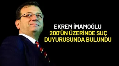 Ekrem İmamoğlu 200'ün Üzerinde Suç Duyurusunda Bulundu