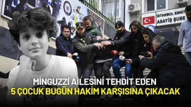 Minguzzi Ailesini Tehdit Eden 5 Çocuk Bugün Hakim Karşısına Çıkacak