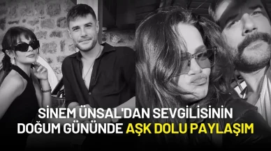 Sinem Ünsal'dan Sevgilisi Berk Cankat'ın Doğum Gününde Aşk Dolu Paylaşım