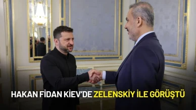 Hakan Fidan Kiev’de Zelenskiy ile Görüştü