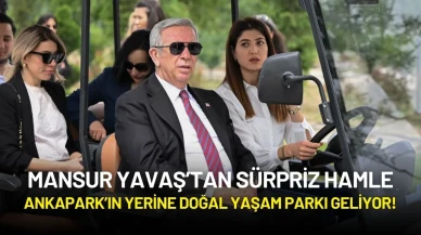 Mansur Yavaş’tan Sürpriz Hamle: Ankapark’ın Yerine Doğal Yaşam Parkı Geliyor!