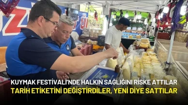 Kuymak Festivali'nde Denetim Sırasında Son Kullanma Tarihi Geçmiş Ürünler Ortaya Çıktı!