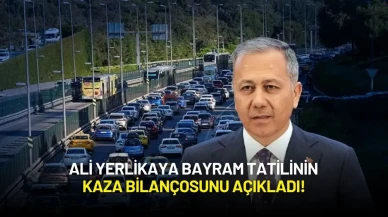 Ali Yerlikaya Kurban Bayramı'nda Kaç Kişinin Hayatını Kaybettiğini Açıkladı
