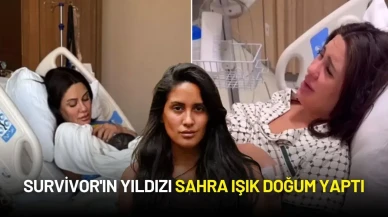 Survivor'ın Yıldızı Sahra Işık Bebeğini Kucağına Aldı