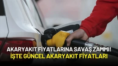 Akaryakıt Fiyatlarına Savaş Zammı! 19 Haziran Güncel Akaryakıt Fiyatları