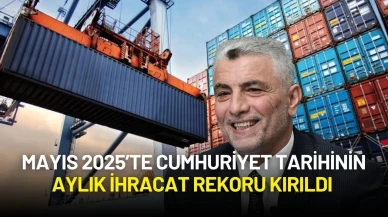 Mayıs 2025’te Cumhuriyet Tarihinin Aylık İhracat Rekoru Kırıldı