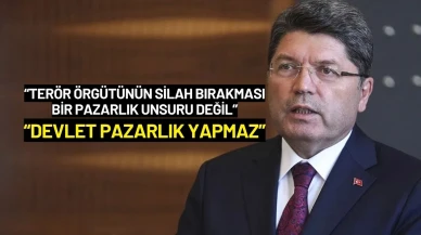 Adalet Bakanı Yılmaz Tunç'tan Terörsüz Türkiye Açıklamaları