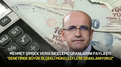 Hazine ve Maliye Bakanı Şimşek: "Denetimde Büyük Ölçekli Mükelleflere Odaklanıyoruz"