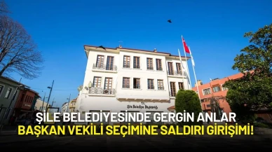 Şile Belediyesinde Gergin Anlar: Başkan Vekili Seçimine Saldırı Girişimi!