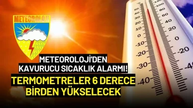 Meteoroloji'den Kavurucu Sıcaklık Alarmı! Termometreler 6 Derece Birden Yükselecek