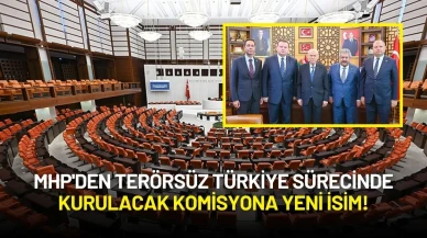 MHP'den Terörsüz Türkiye Sürecinde Kurulacak Komisyona Yeni İsim!