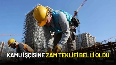 Kamu İşçisine Zam Teklifi Belli Oldu