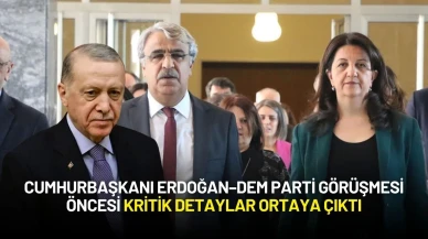 Cumhurbaşkanı Erdoğan–DEM Parti Görüşmesi Öncesi Kritik Detaylar Ortaya Çıktı