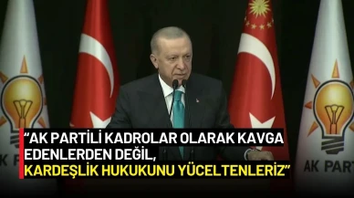 Cumhurbaşkanı Erdoğan, AK Parti’nin Genişletilmiş İl Başkanları Toplantısı’nda Konuşuyor