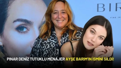 Pınar Deniz de Tutuklu Menajer Ayşe Barım’ın İsmini Sildi!
