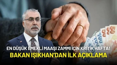 En Düşük Emekli Maaşı Zammı İçin Kritik Hafta! Bakan Işıkhan’dan İlk Açıklama