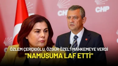 Özlem Çerçioğlu, Özgür Özel’i Mahkemeye Verdi: "Namusuma Laf Etti"