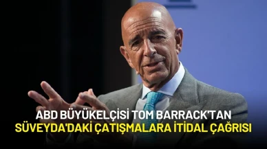 ABD Büyükelçisi Tom Barrack'tan Süveyda'daki Çatışmalara İtidal Çağrısı