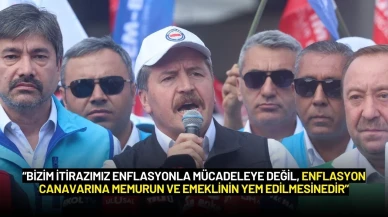 Memur-Sen Başkanı Ali Yalçın: "Sadece Memurlar ve Emekliler mi Bütçeye Yük Oluyor?"